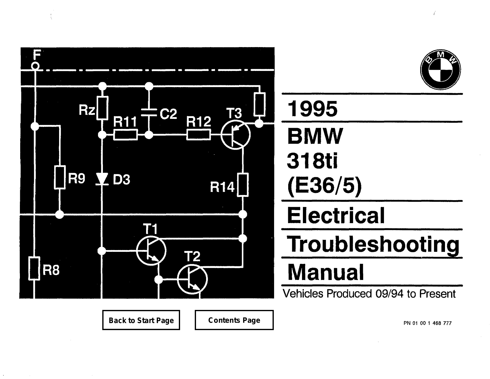 BMW 318ti 1995 User Manual