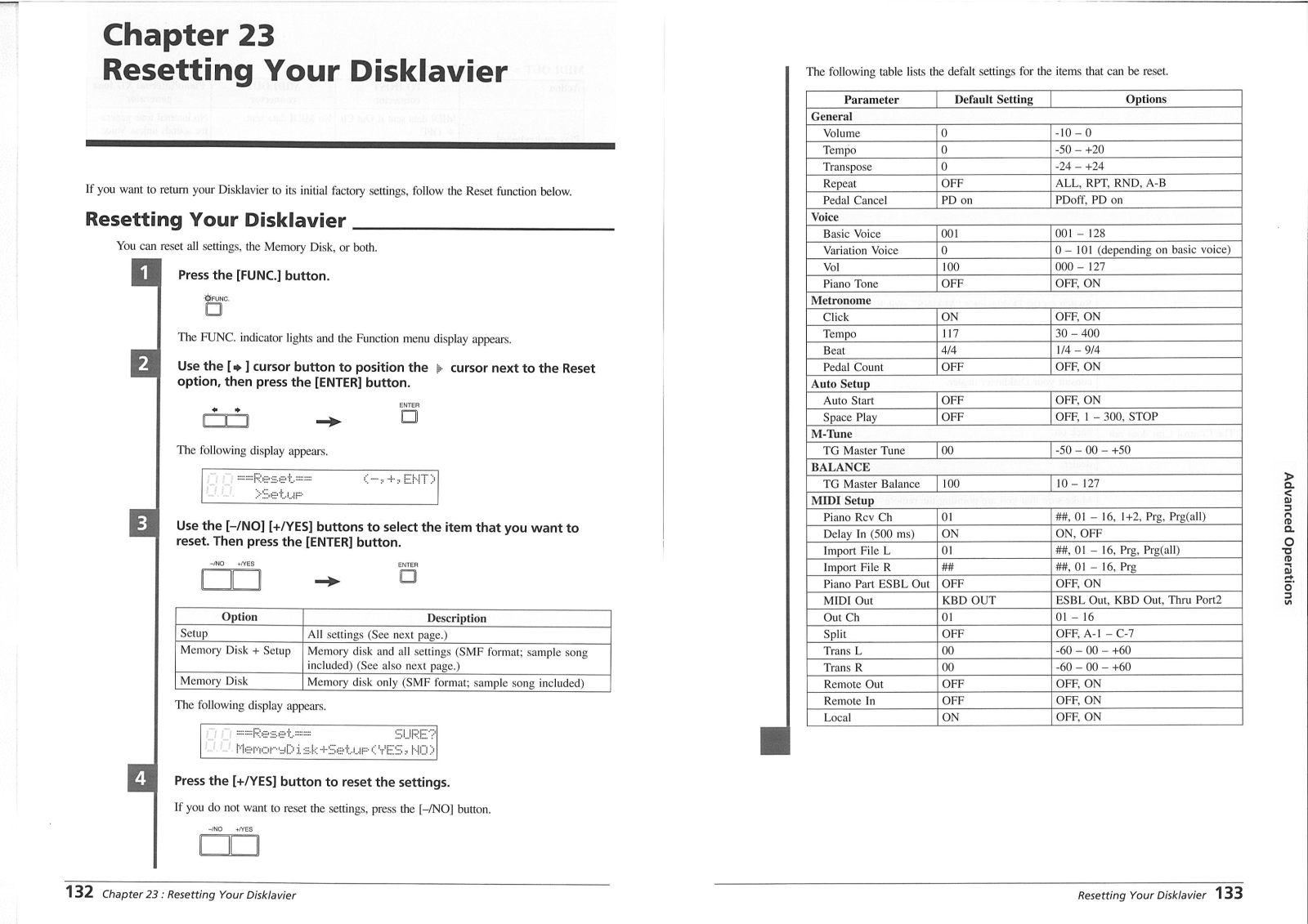 Yamaha Disklavier YMM Owner's Manual