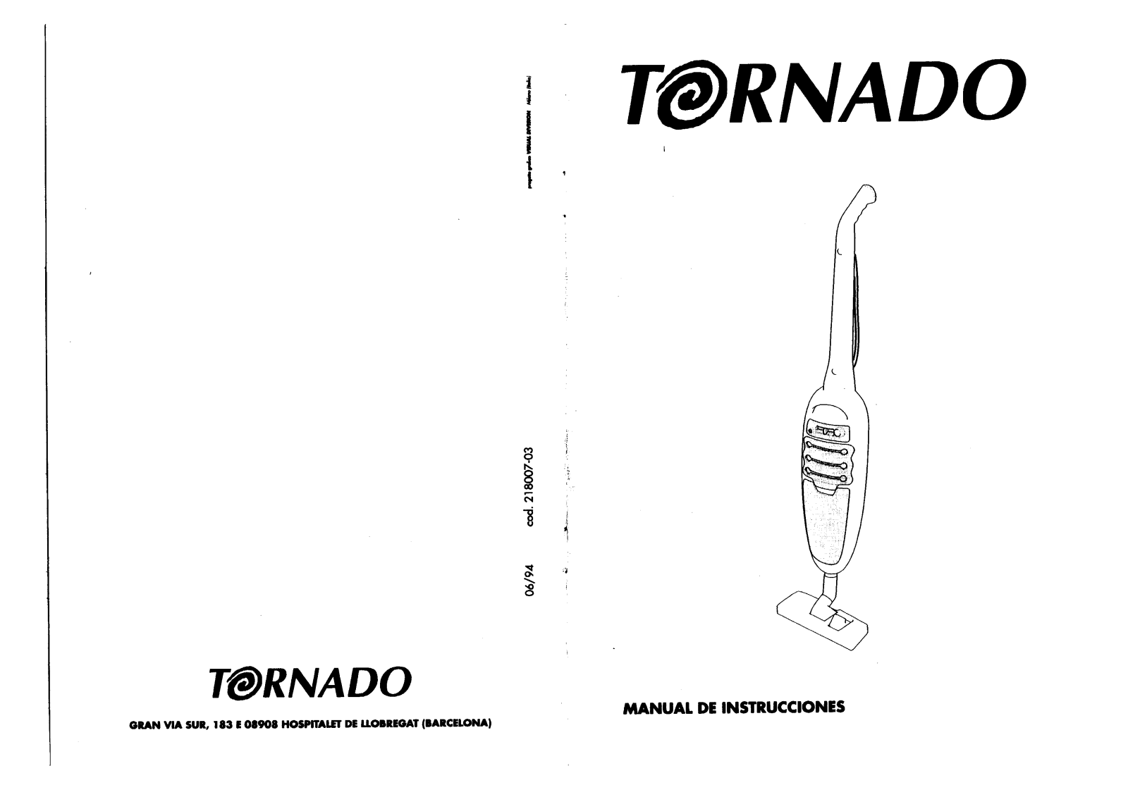 TORNADO TO37 User Manual