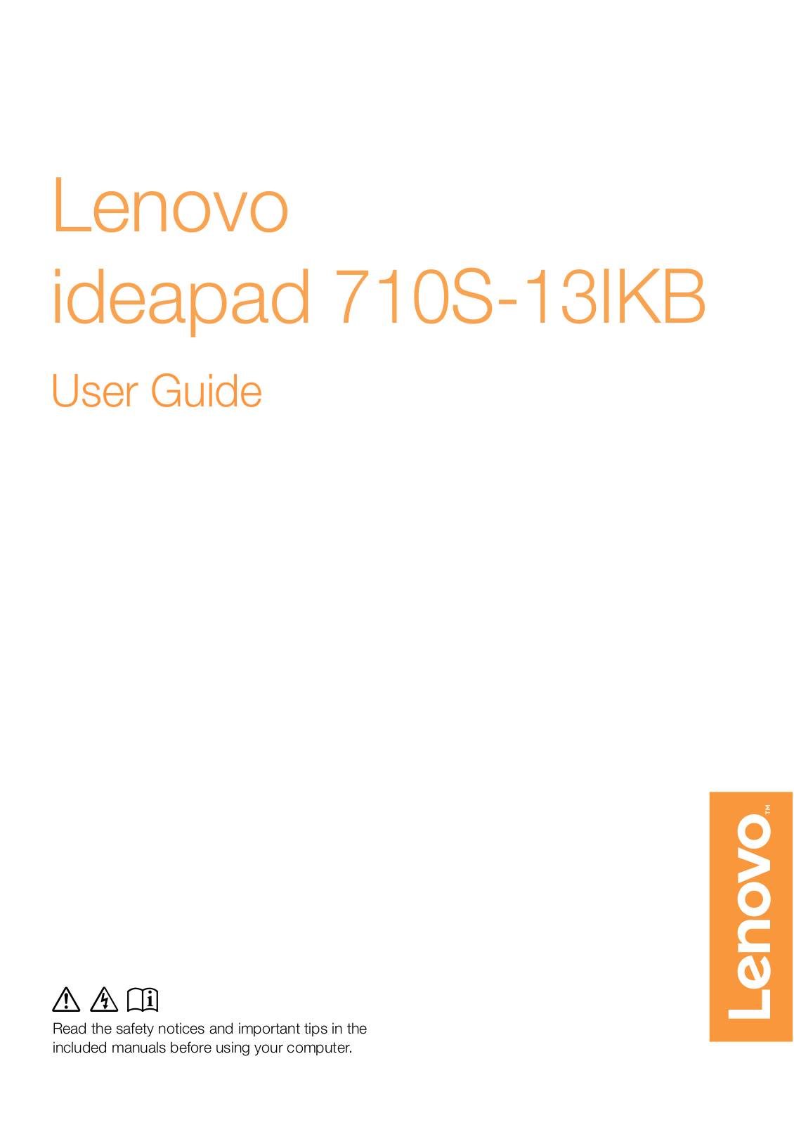 Lenovo 80W30036UK User Manual