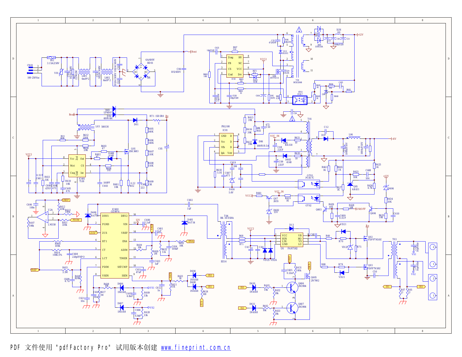 Skyworth 168P-P26ALM-00 Schematic