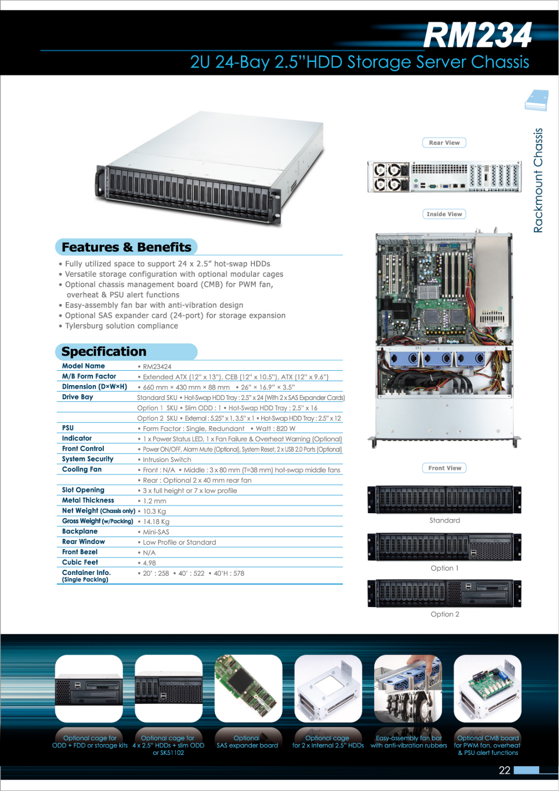 Chenbro RM23416 User Manual