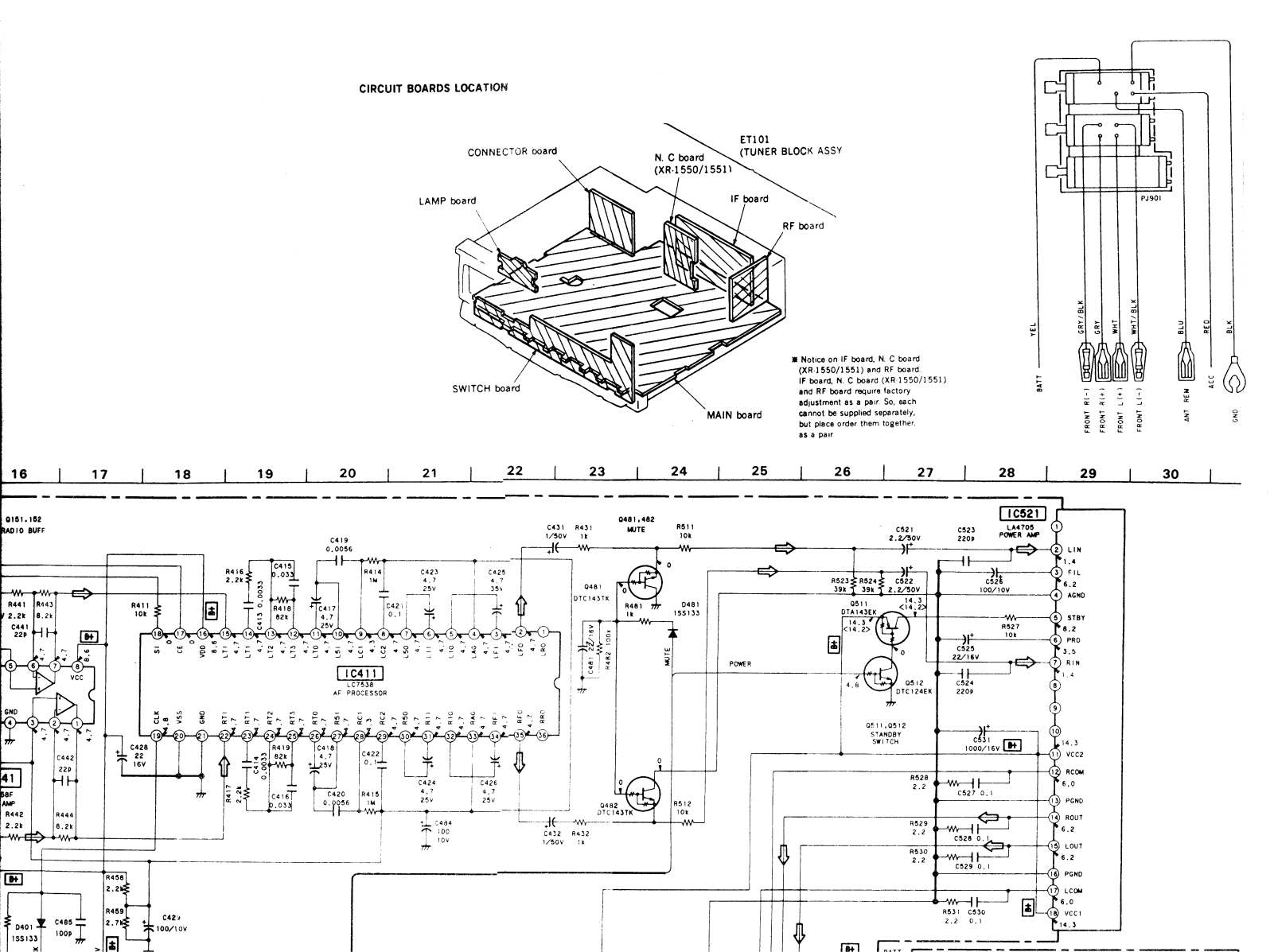 Sony XR-1550, XR-1551, XR-1553 Service Manual