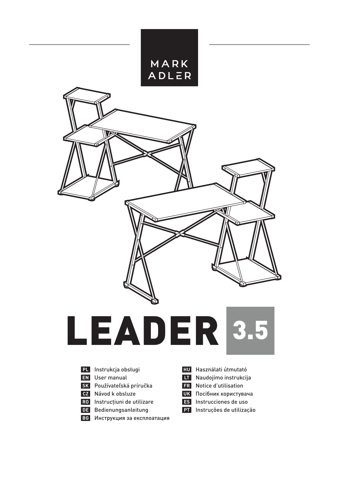 MARKADLER LEADER 3.5 User guide - ManualMachine.com