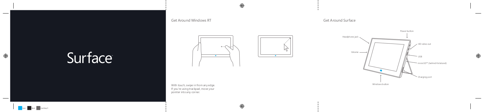 Microsoft Surface RT - Get Around Quick Start Guide