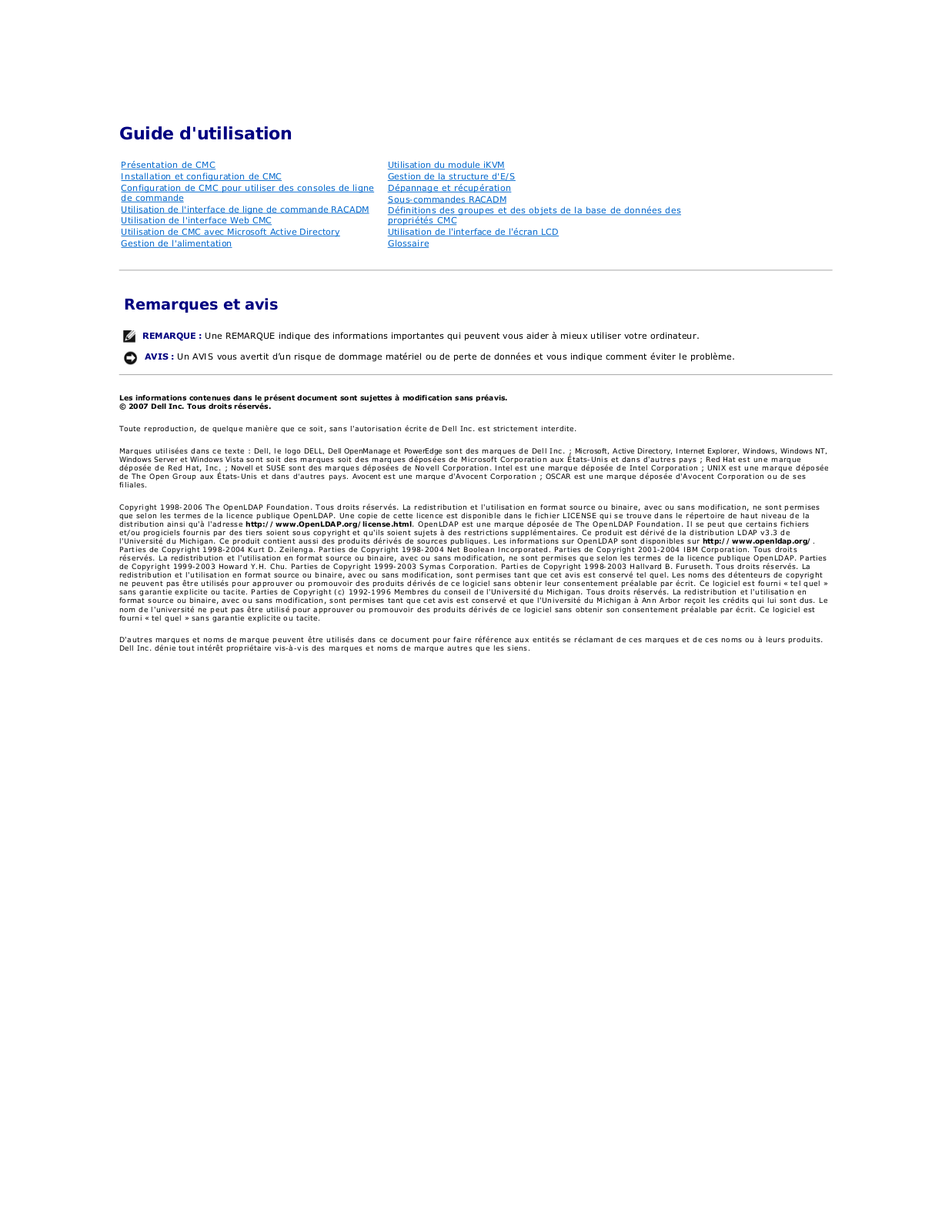 Dell Chassis Management Controller Version 1.0 Manual