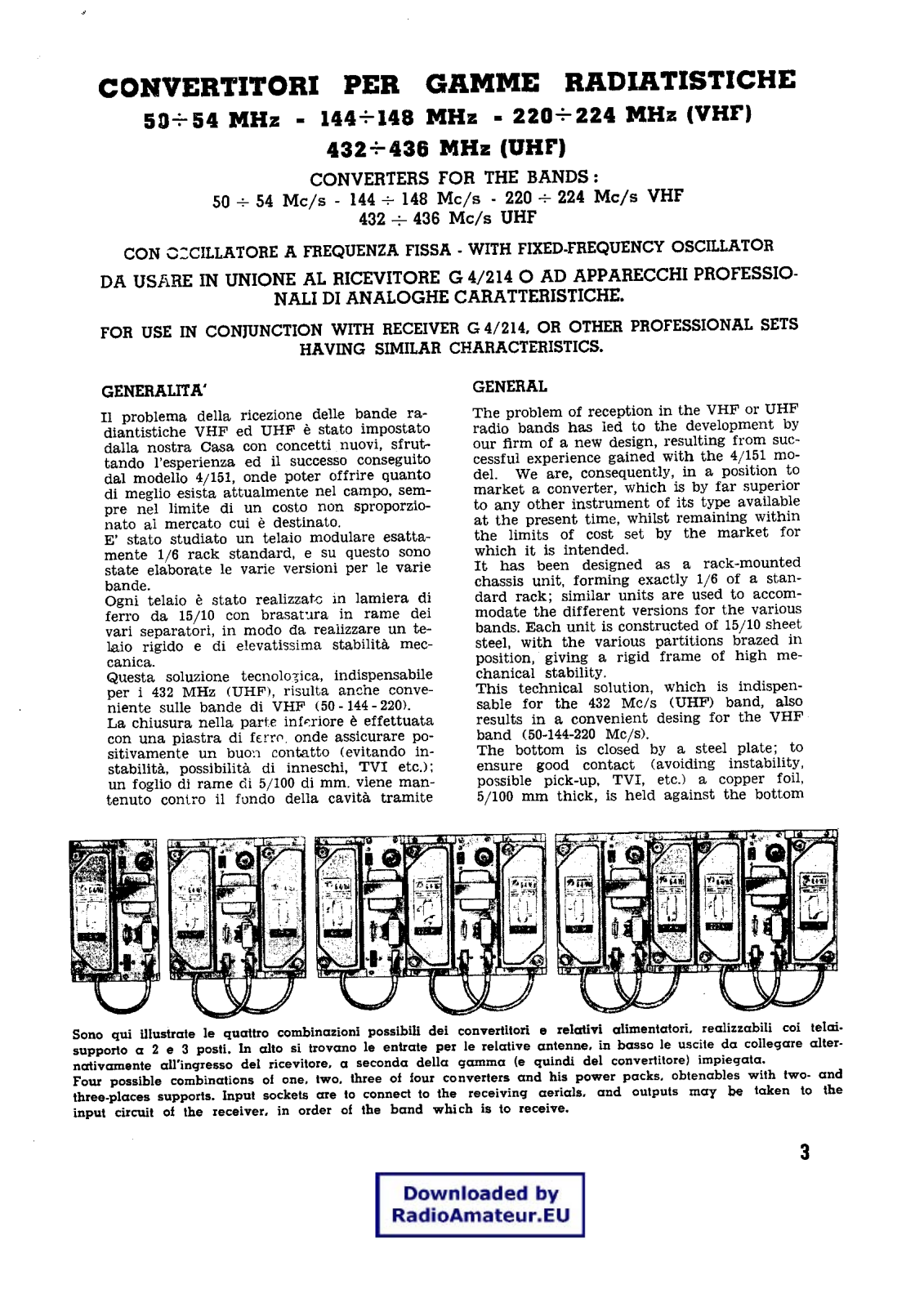 Pozosta VHF-UHF-Conv-PA0AST User Manual