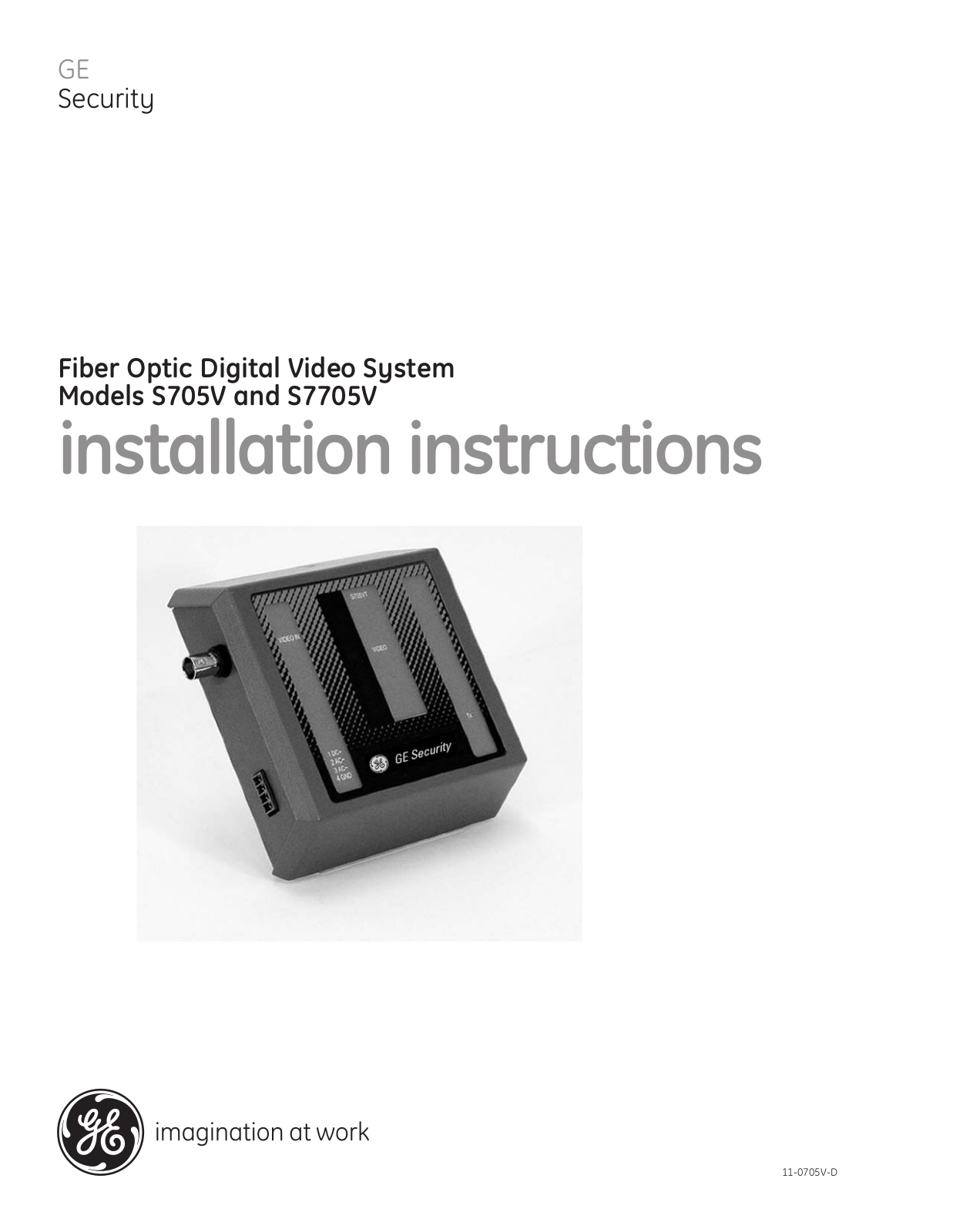 Interlogix S705VR-ESTL User Manual