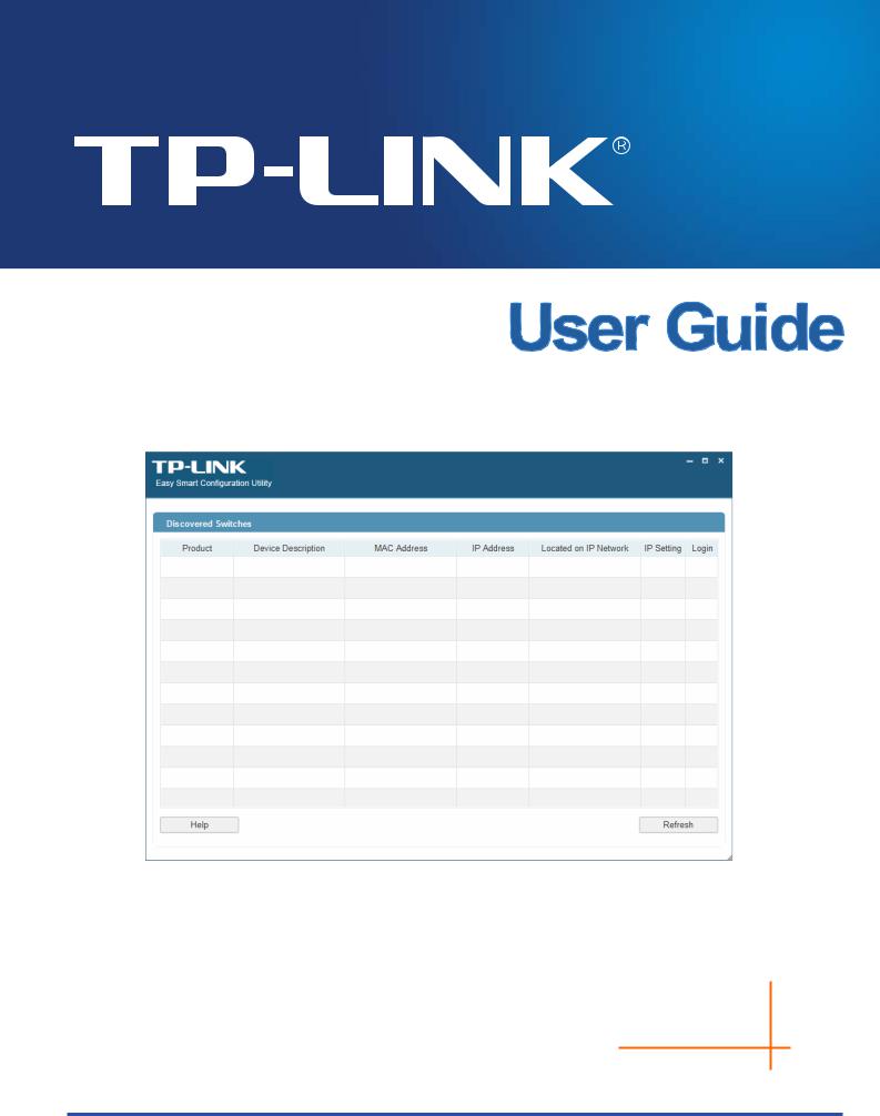 TP-Link TL-SG105E, TL-SG108E User Guide
