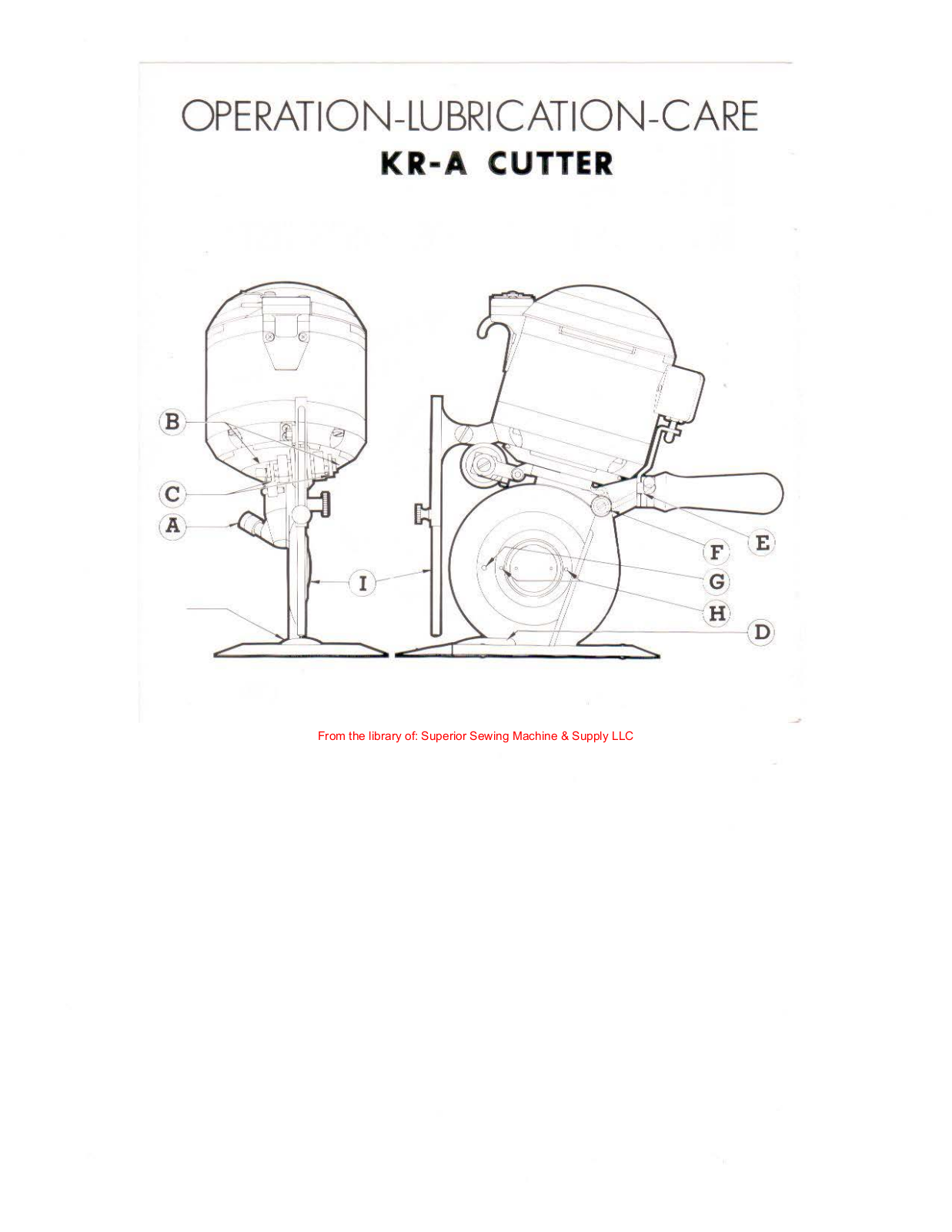 Cutter KR-A User Manual - ManualMachine.com