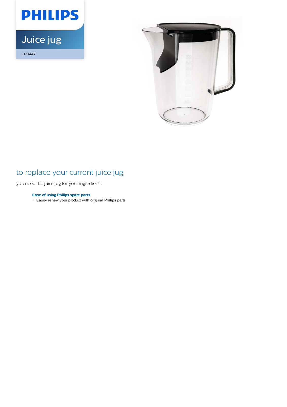 Philips CP0447/01 leaflet - ManualMachine.com