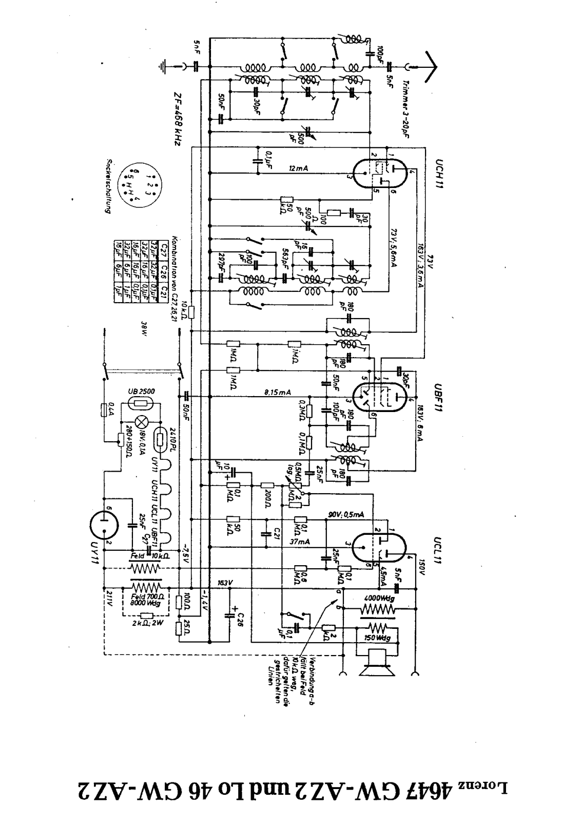 ITT 46GWAZ2 Schematic - ManualMachine.com