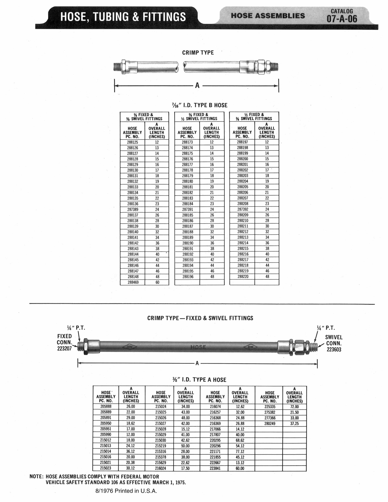 BENDIX 07-A-06 User Manual