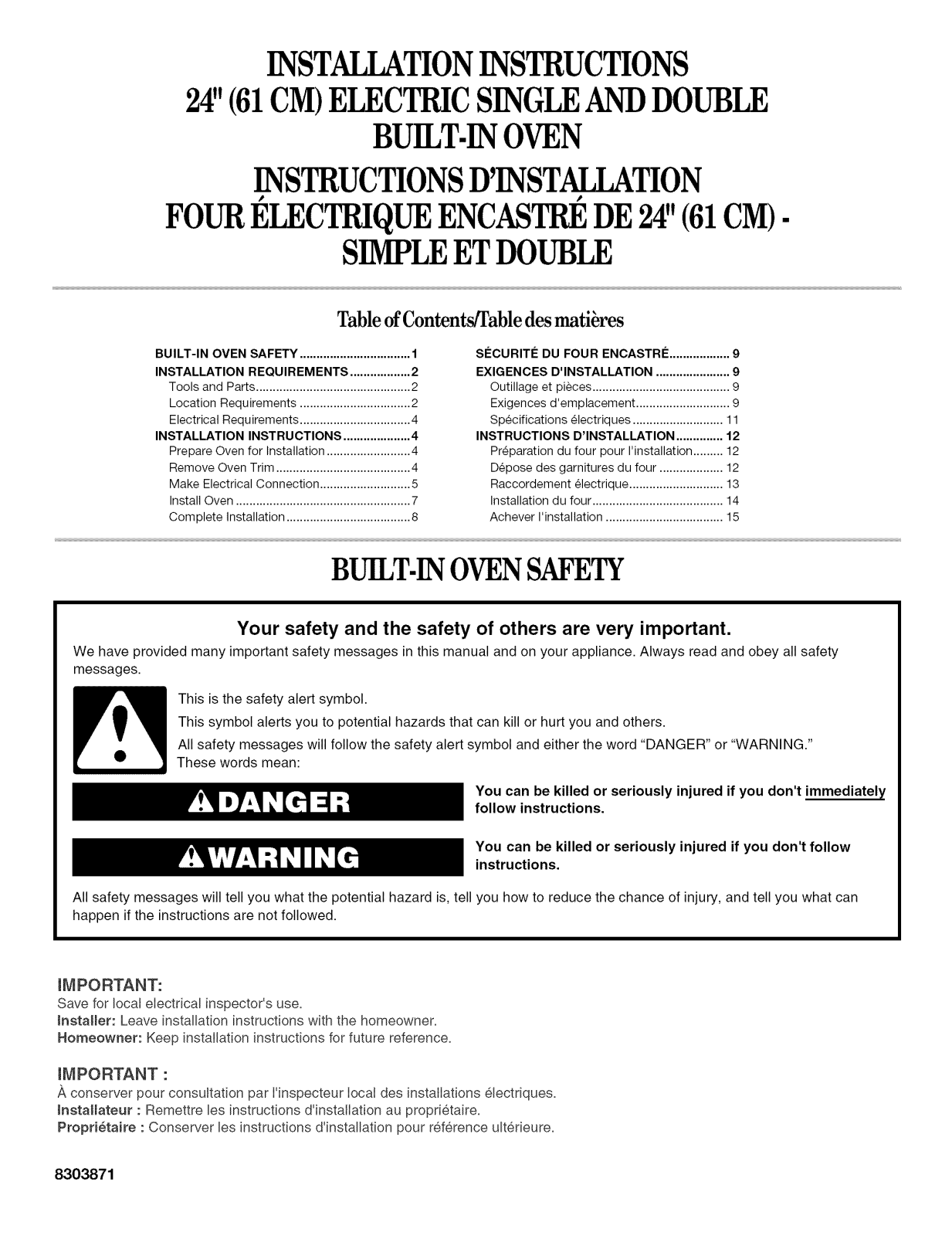 Whirlpool RBS245PRS00, RBS245PRT05, RBS245PRT06, RBS245PRT03, RBS245PRT04 Installation Guide - ManualMachine.com