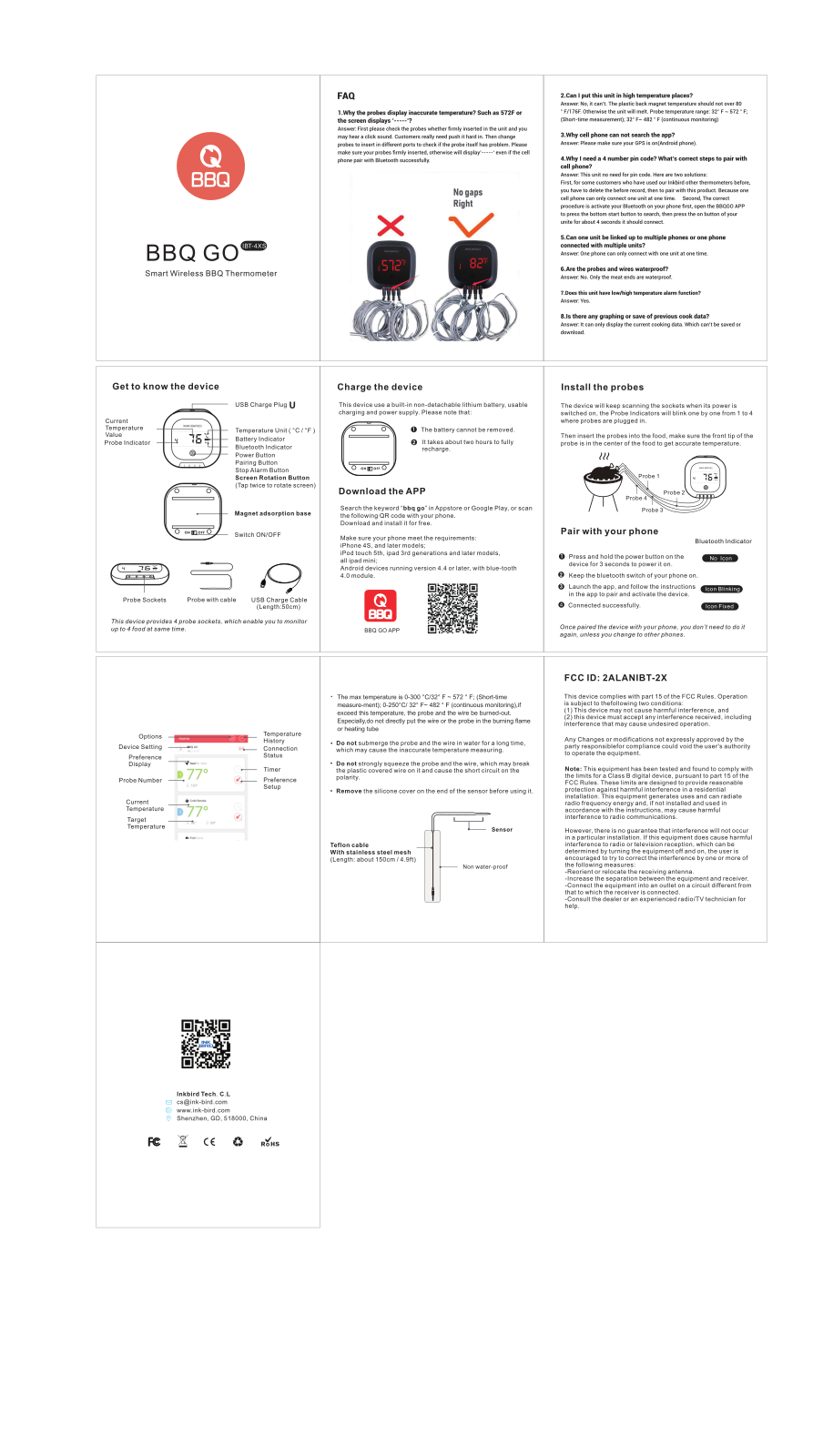 Inkbird IBT-4XS operation manual