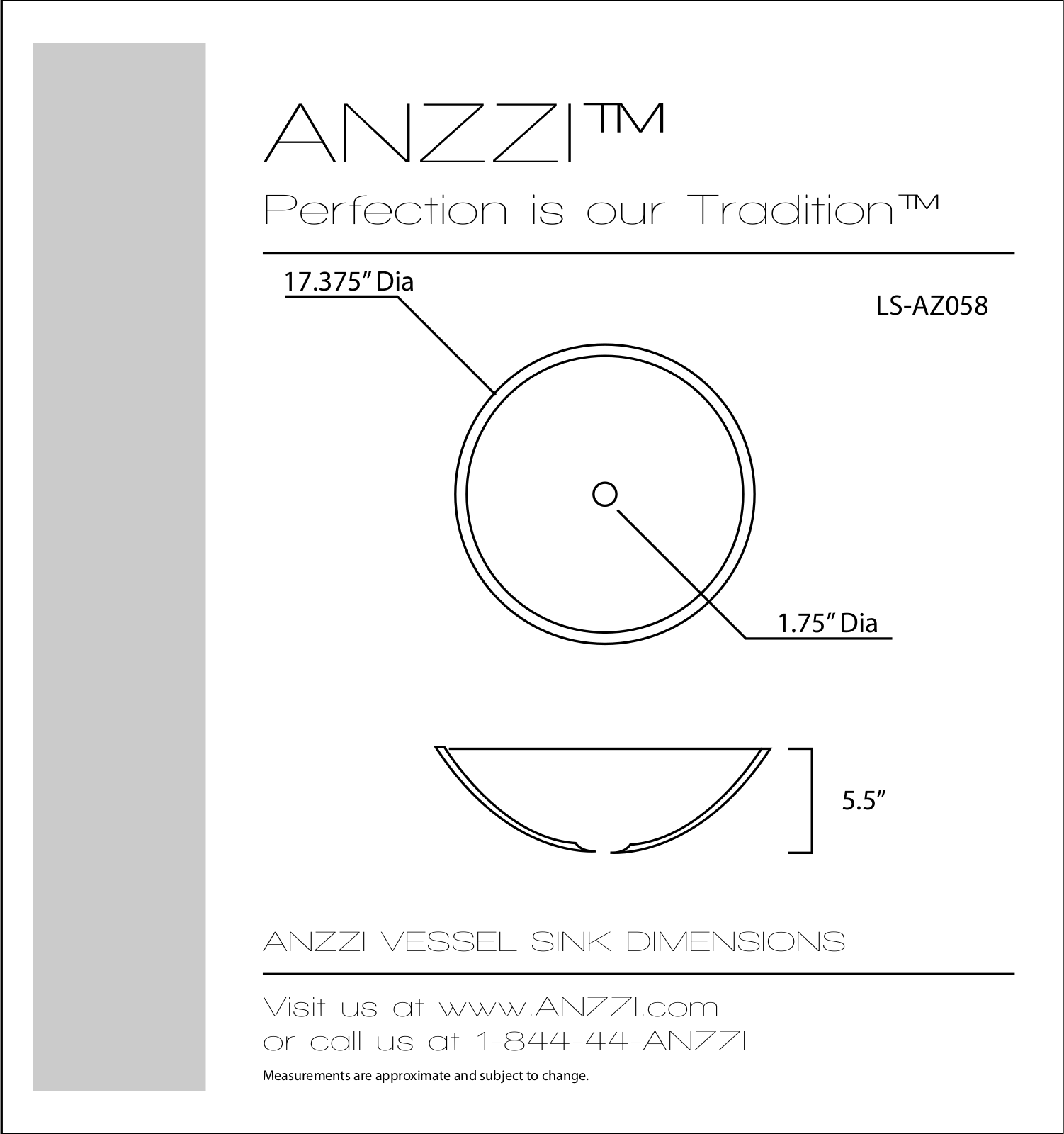 ANZZI ANZI1064 Specifications - ManualMachine.com