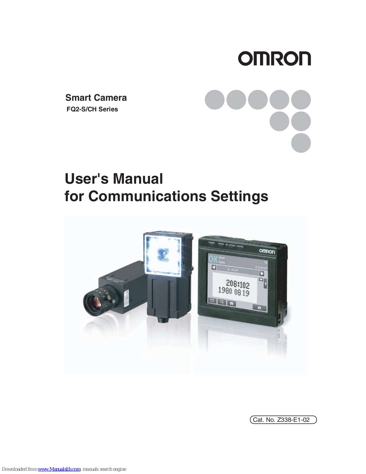 Omron FQ2-S1, FQ2-S2, FQ2-S3, FQ2-S4, FQ2-CH User Manual