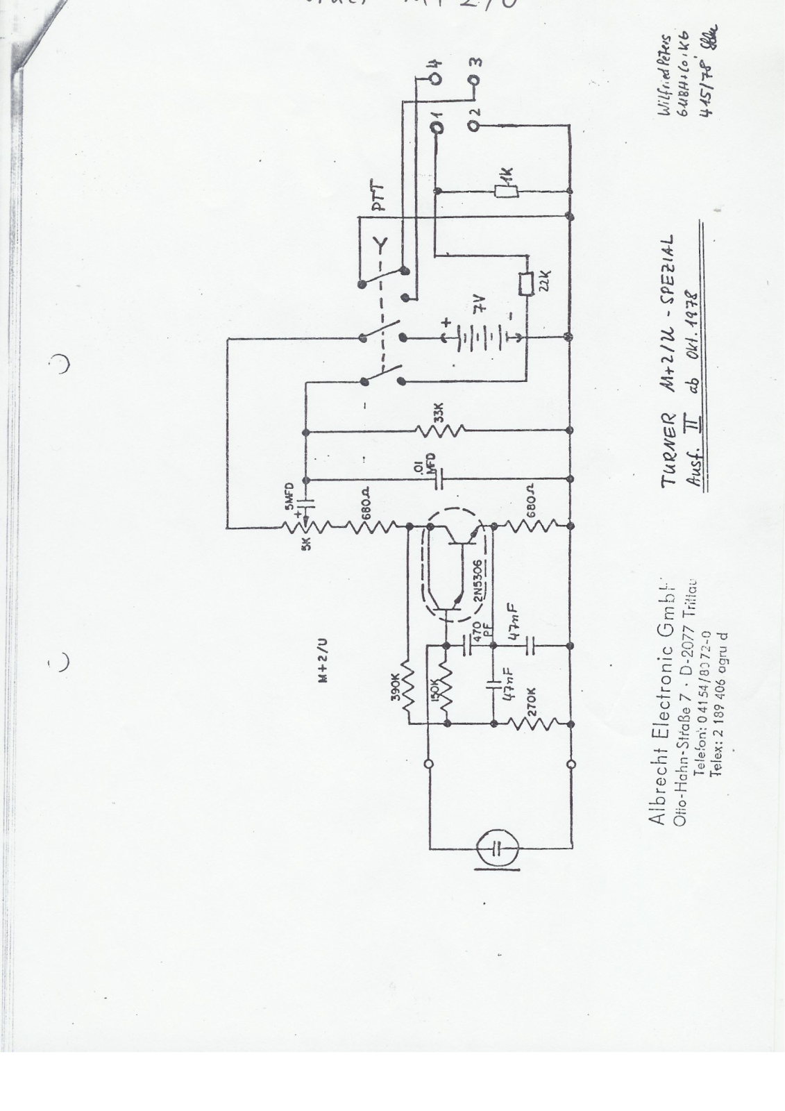 Turner M+2U_Special Schematics