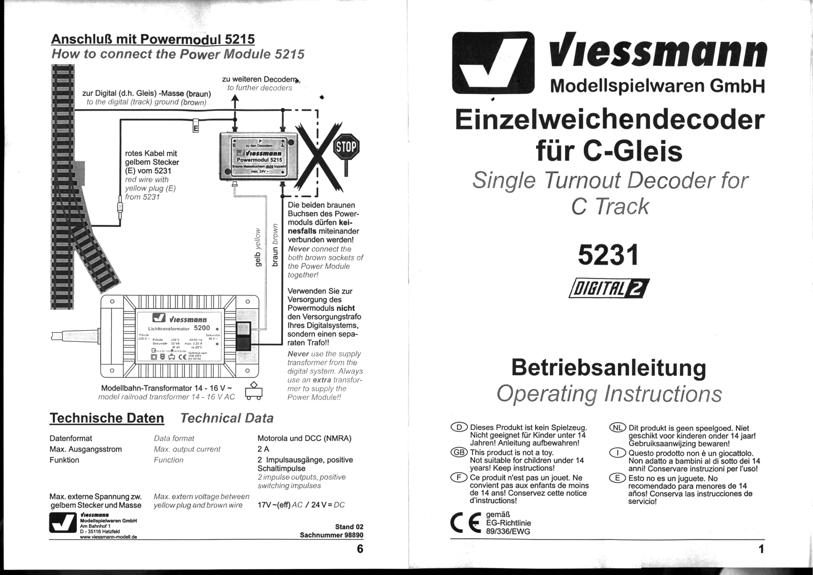 Viessmann 5231 User guide