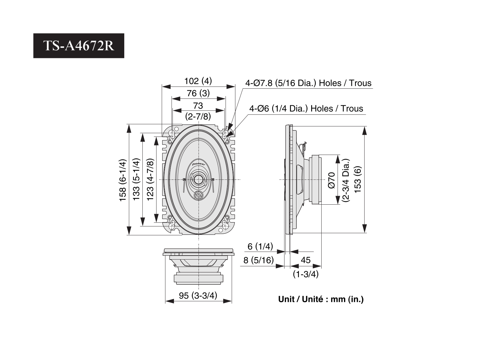 Pioneer TS-A4672R User Manual