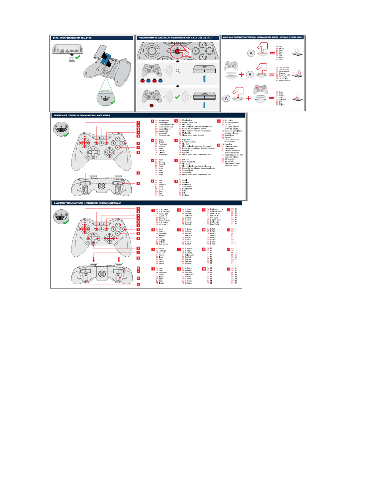 Mad Catz D232263A4512C Users manual