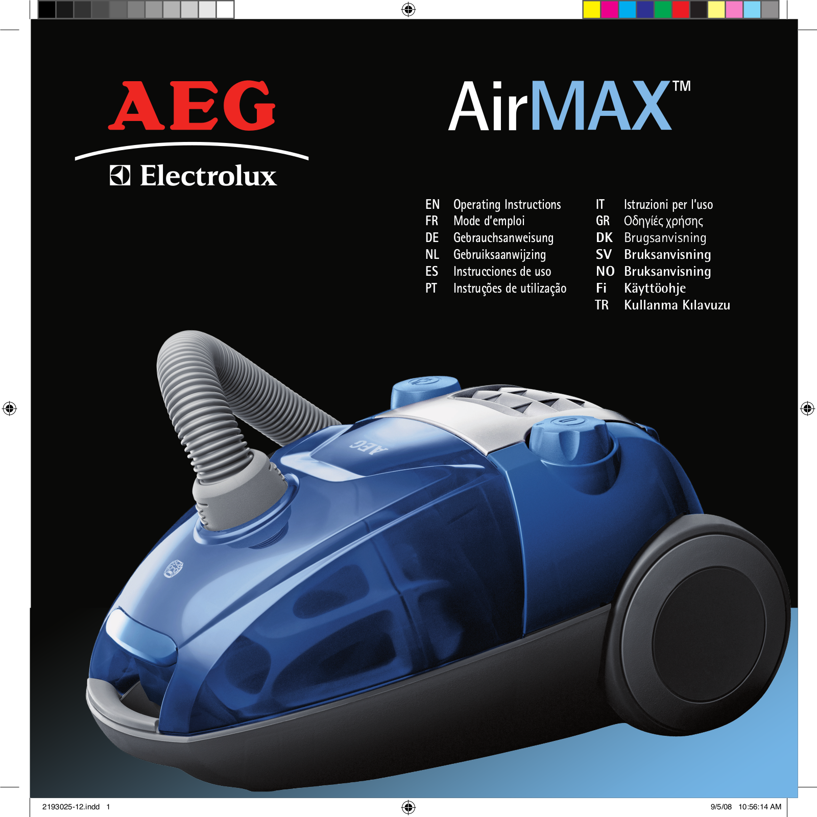 AEG-Electrolux AAM6160EC, AAM6216 User Manual