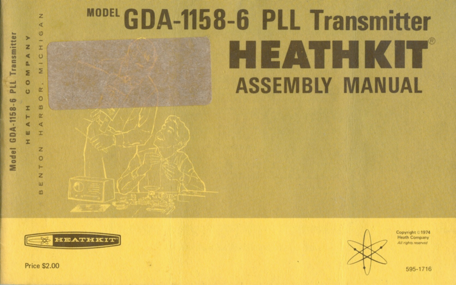 Heath Heathkit GDA-1158-6 Operating Manual