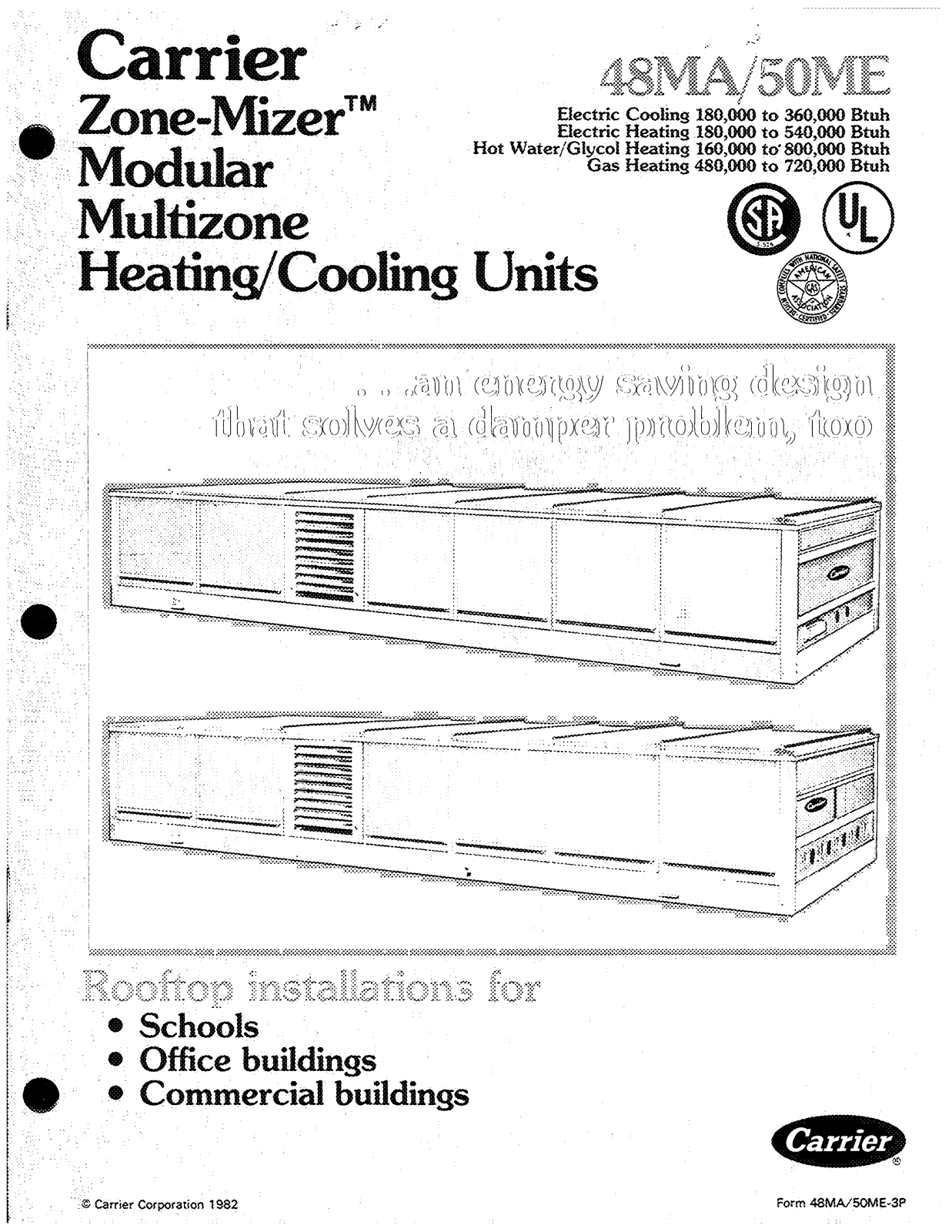 Carrier 48MA, 50ME User Manual 2