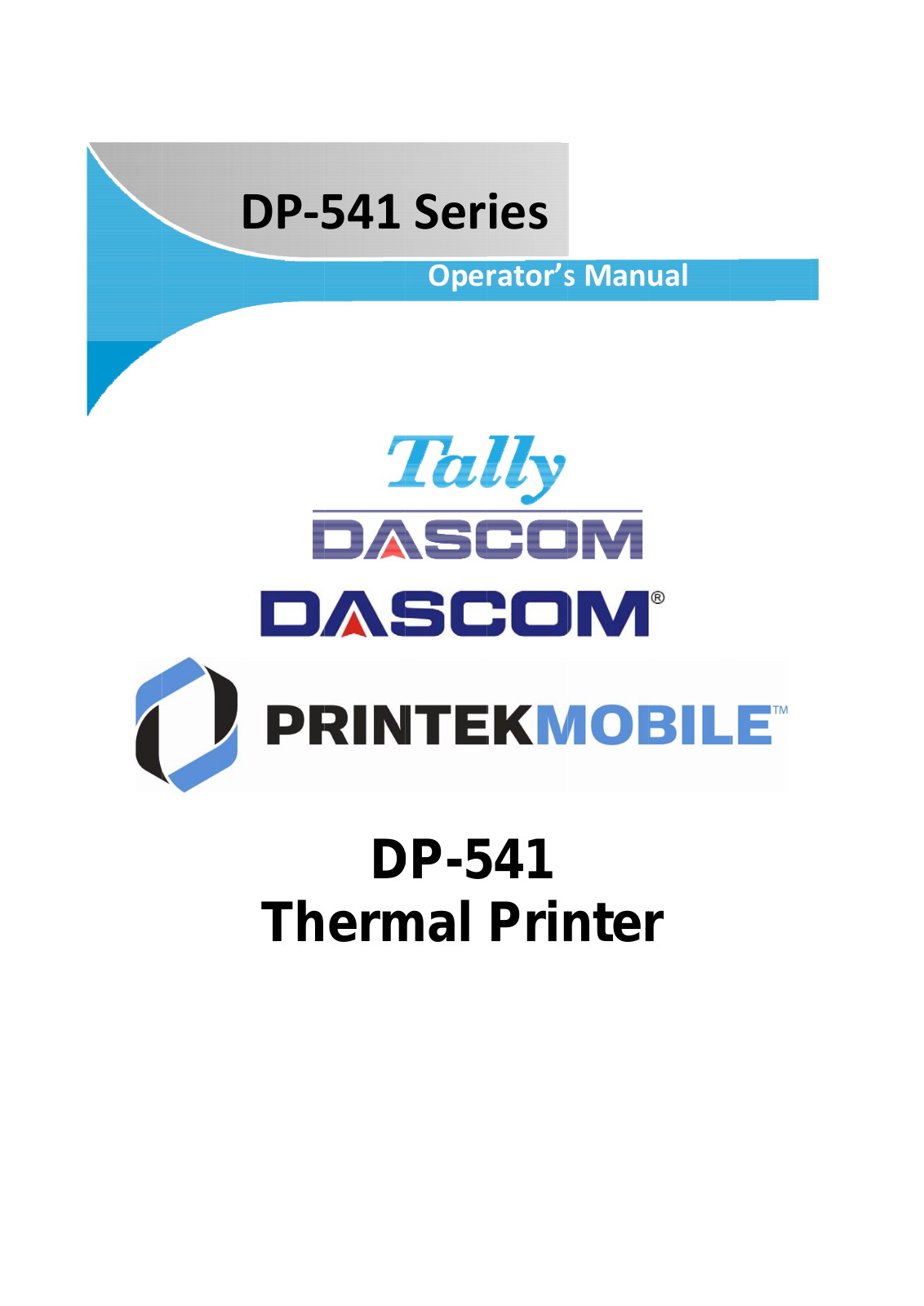 Jiangmen Dascom Computer Peripherals DP5410 User Manual