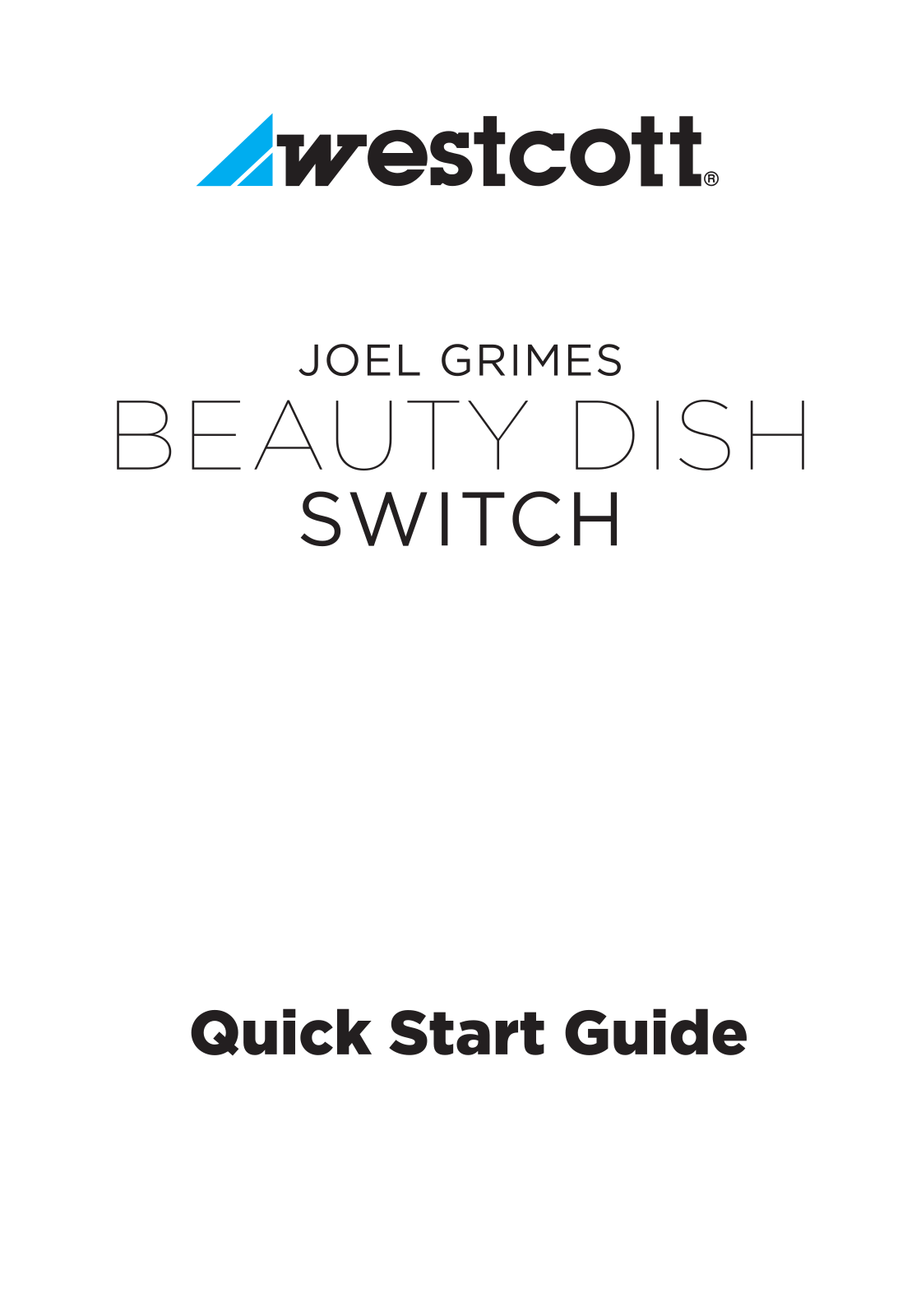 Westcott Beauty Dish Switch Quick Start Guide - ManualMachine.com