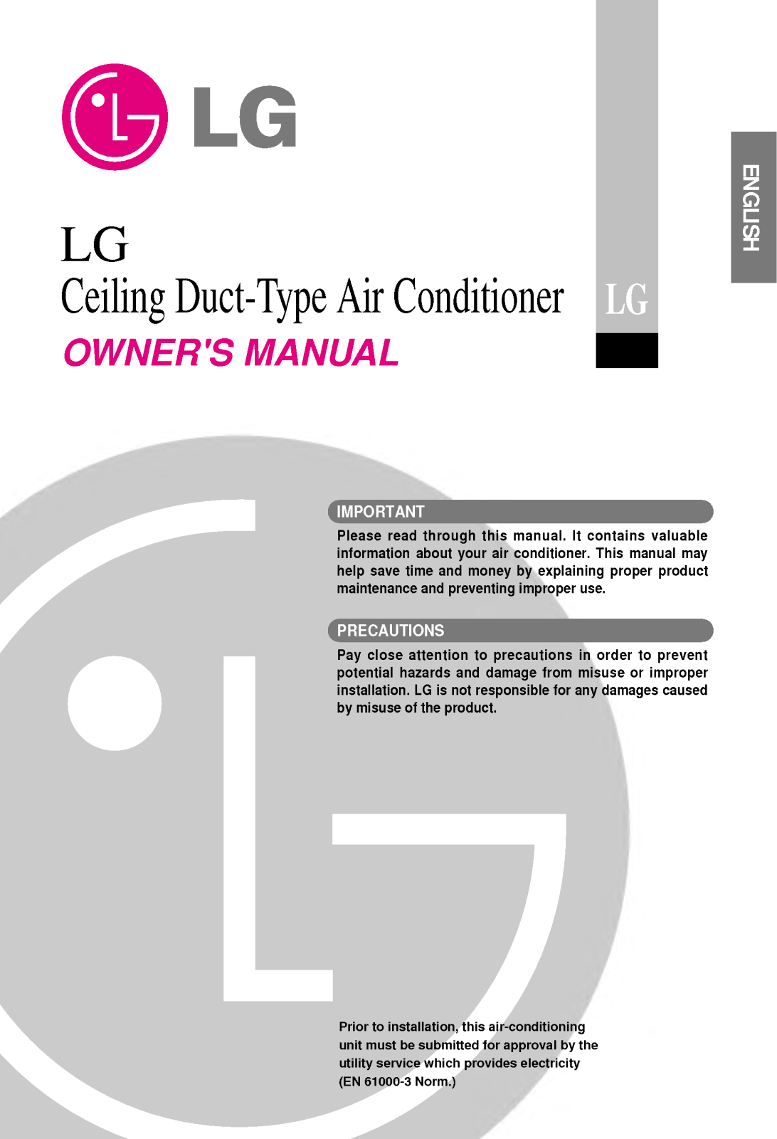 LG LB-G3060BS, LB-G4280BS User Manual