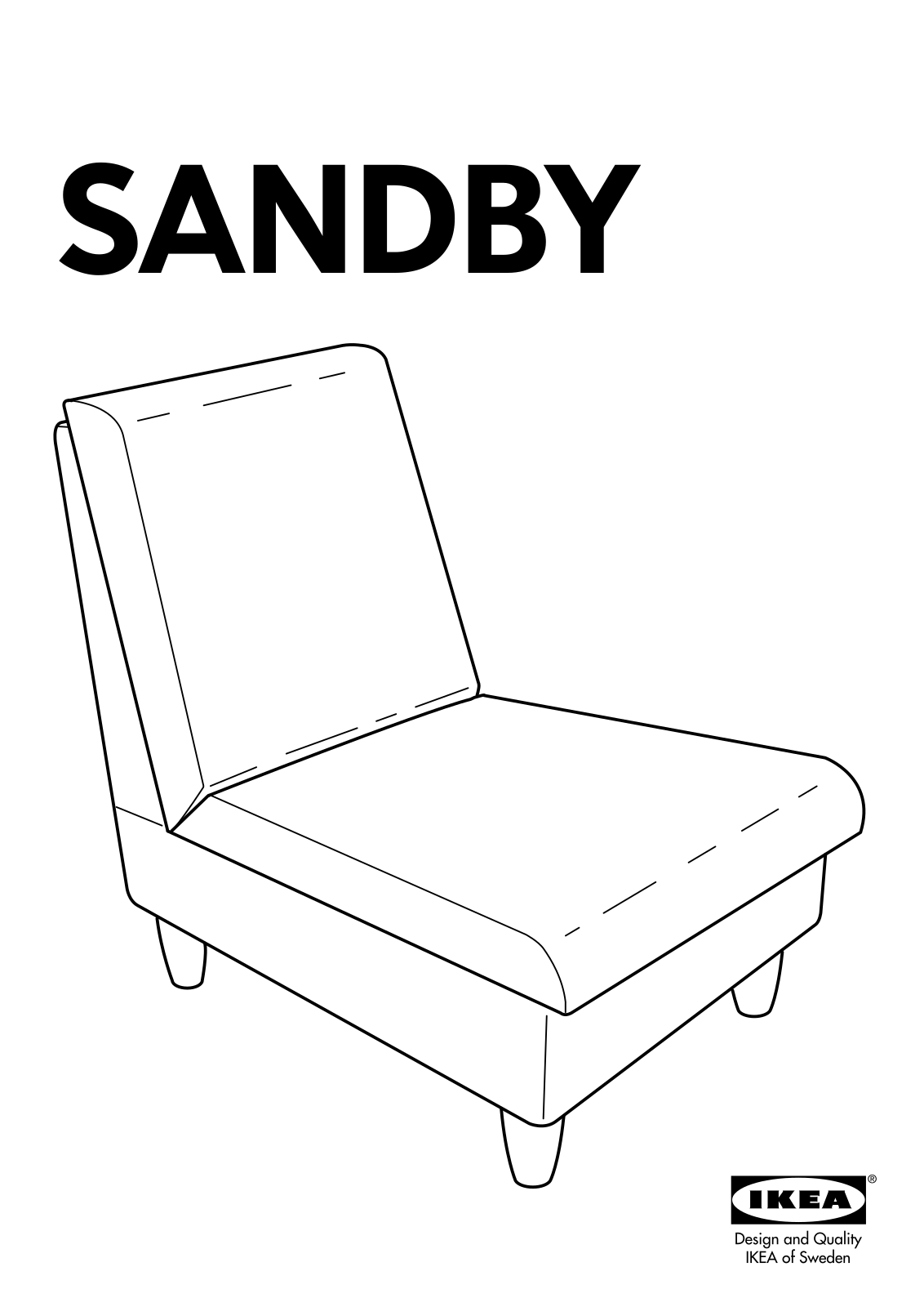 IKEA SANDBY User Manual