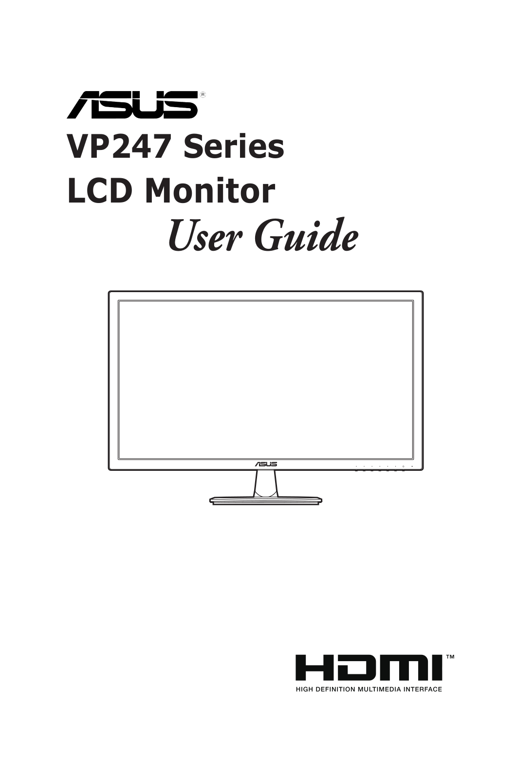 ASUS VP247 User Manual