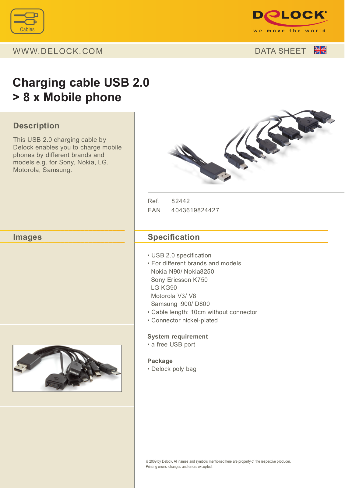 DeLOCK 82442 User Manual