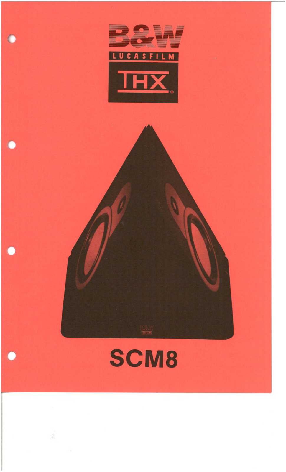 Bowers and Wilkins SCM-8 Service manual