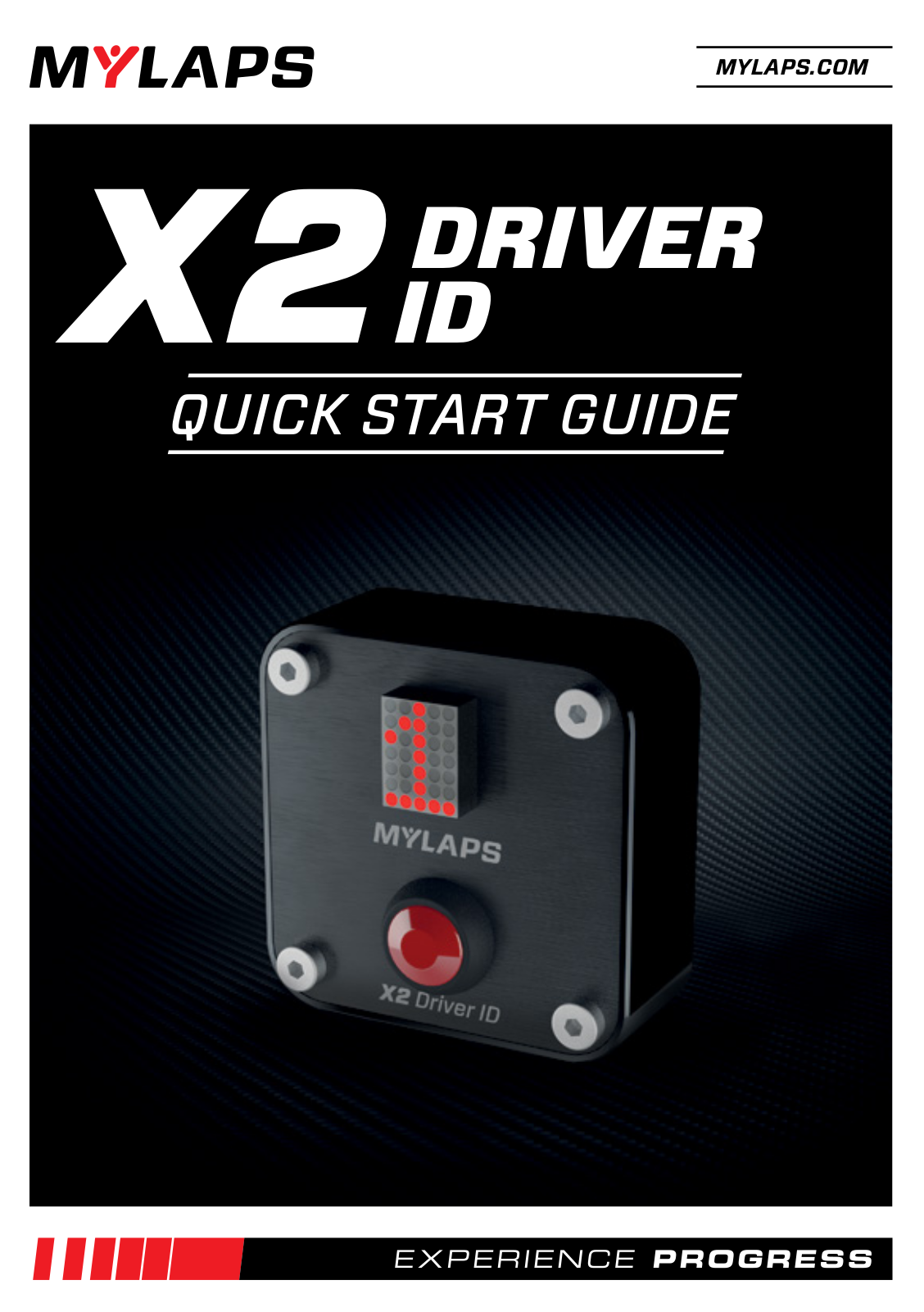 Mylaps X2 Driver ID Quick Start Manual