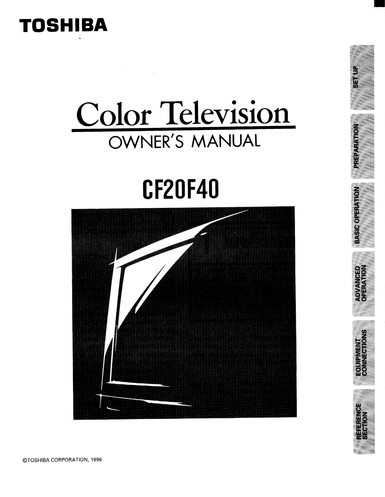 Toshiba CF20F40 User Manual