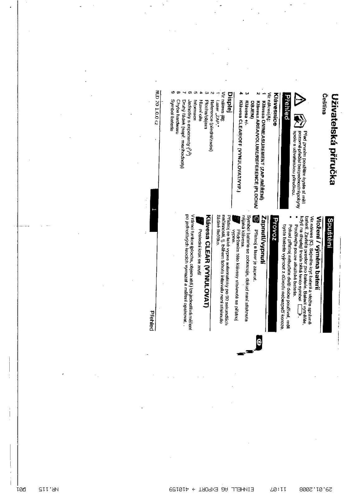 Einhell NLD 20 User Manual