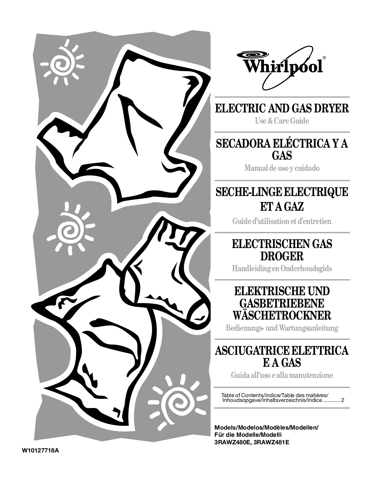 Whirlpool 3RAWZ481ETH Owner's Manual
