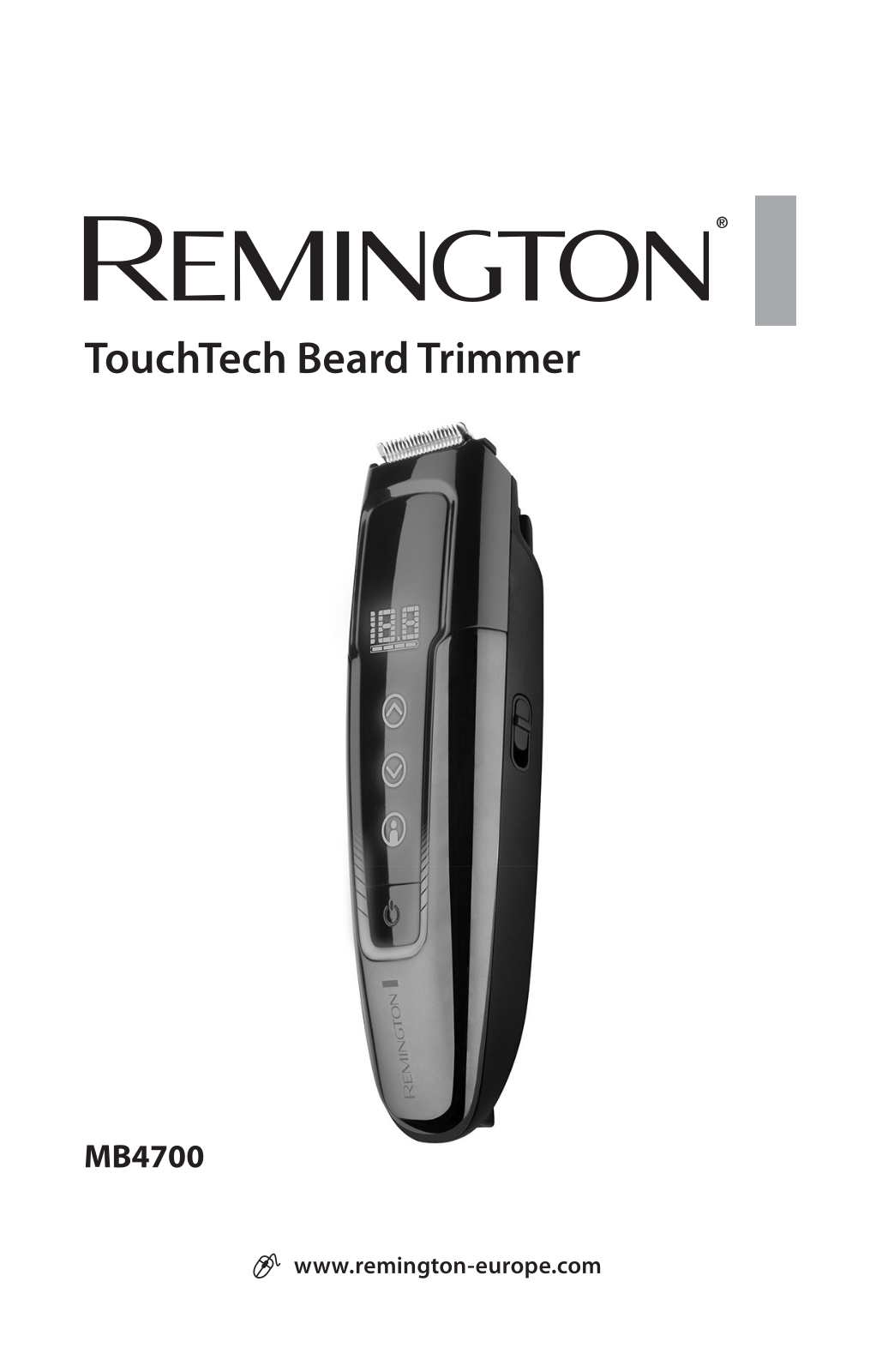 REMINGTON TouchTech MB4700 User guide - ManualMachine.com