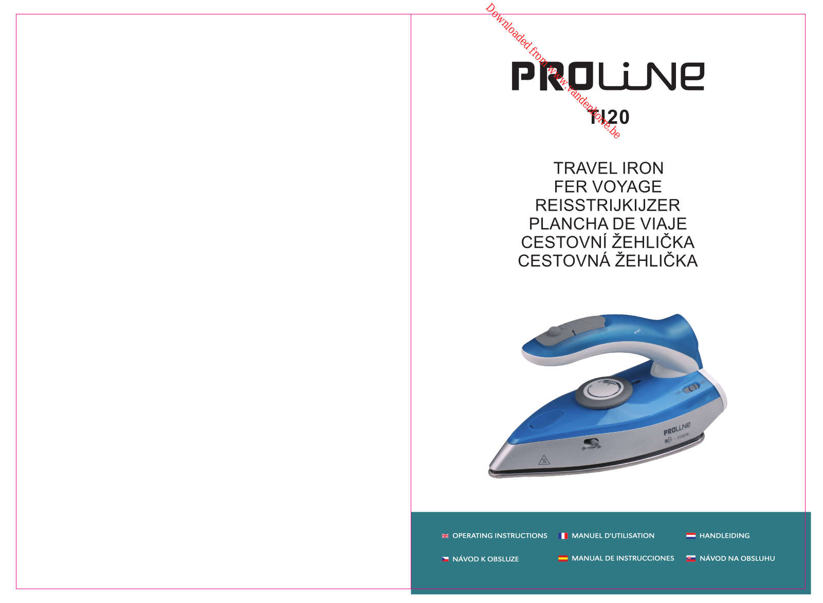 PROLINE TI20 User Manual