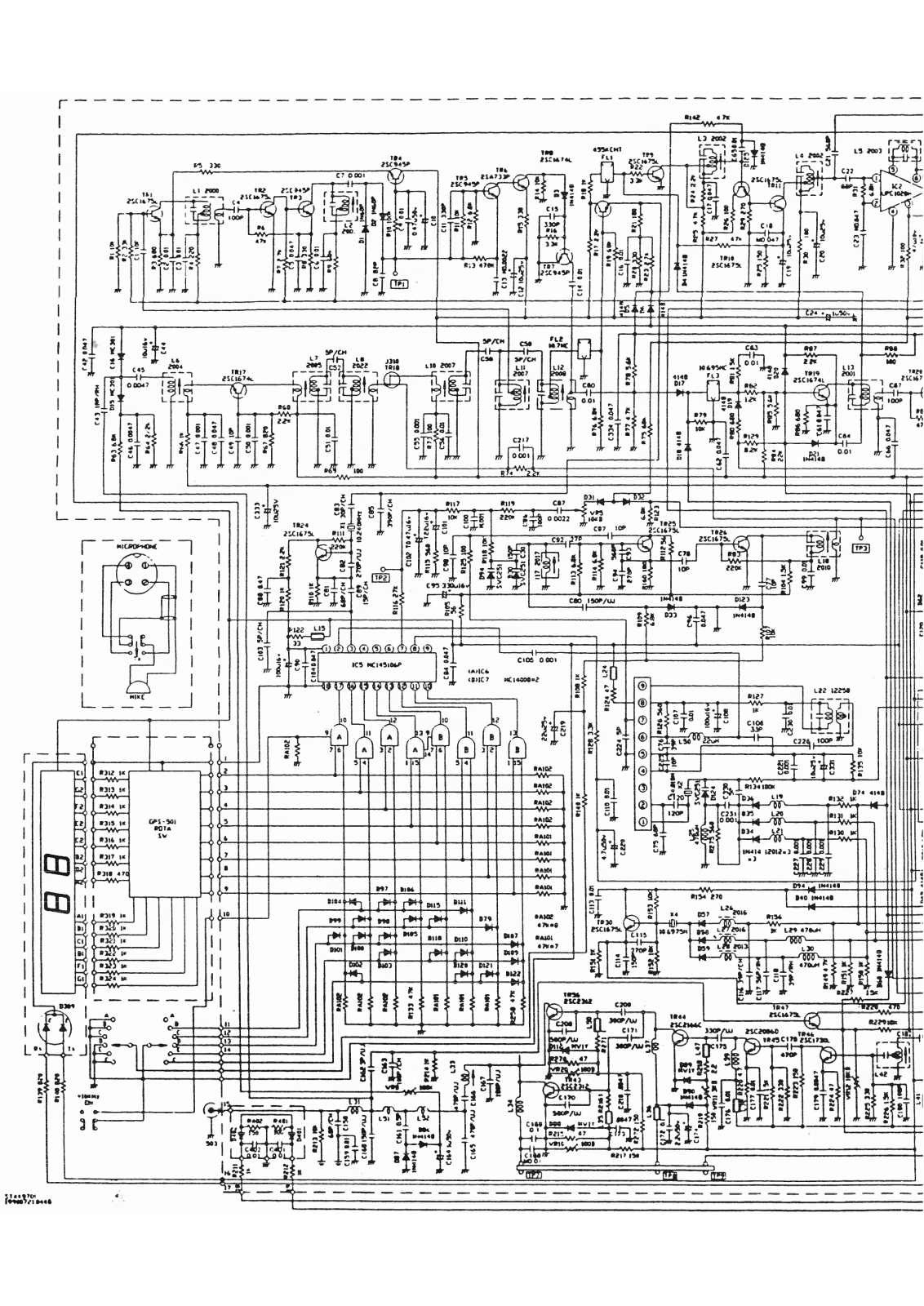 Midland Alan87 Schematic