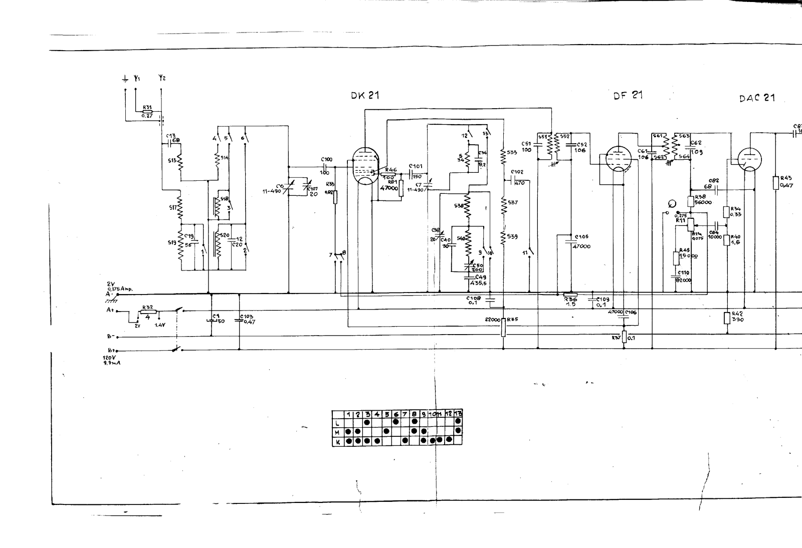 Waldorp 120 schematic