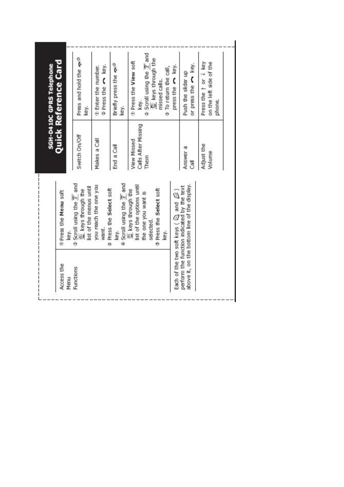 Samsung SGH-D410MSA, SGH-D410MXA, SGH-D410MSS, SGH-D410 User Manual