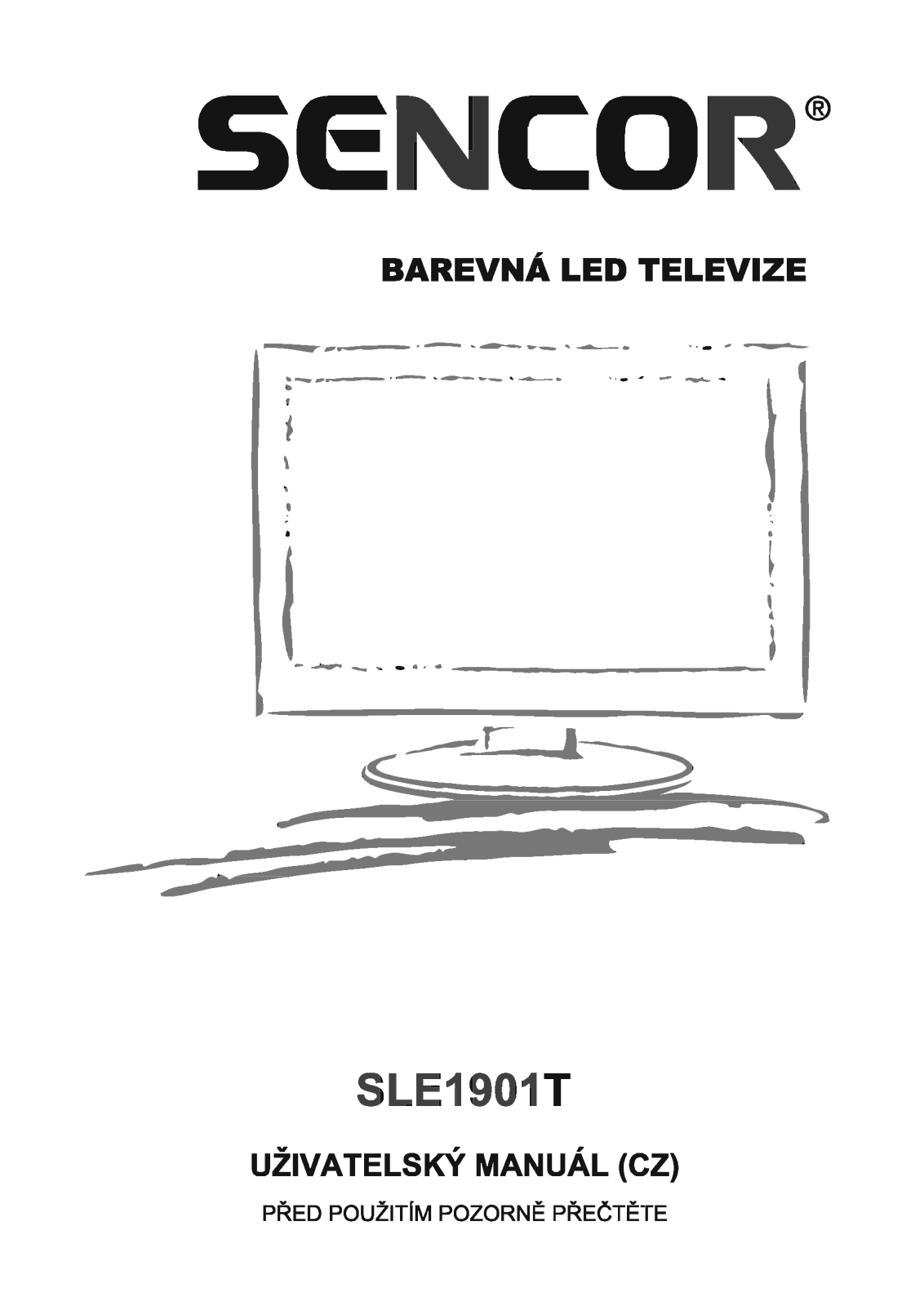 Sencor SLE 1901T User Manual