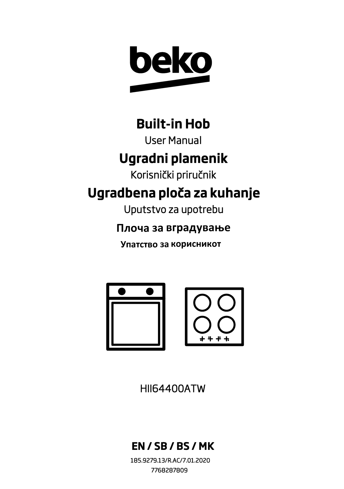 Beko BSMI24400W User manual