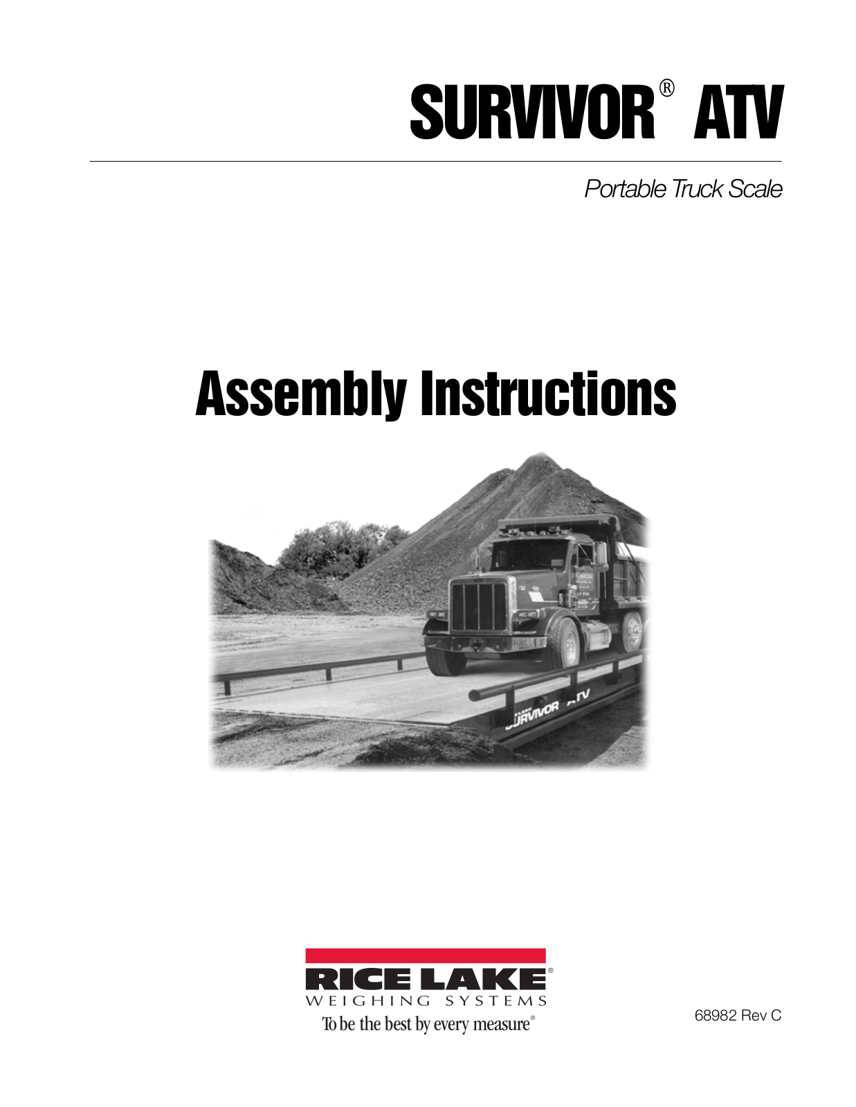 Rice Lake SURVIVOR ATV User Manual