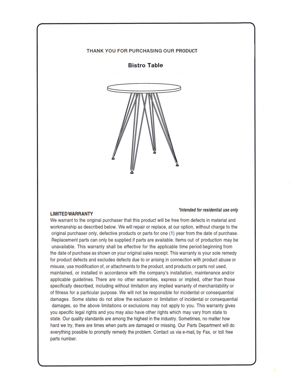 Orren Ellis W001539430 Assembly Instructions - ManualMachine.com
