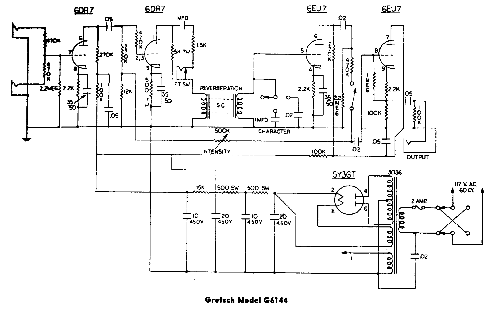 Gretsch 6144 schematic - ManualMachine.com