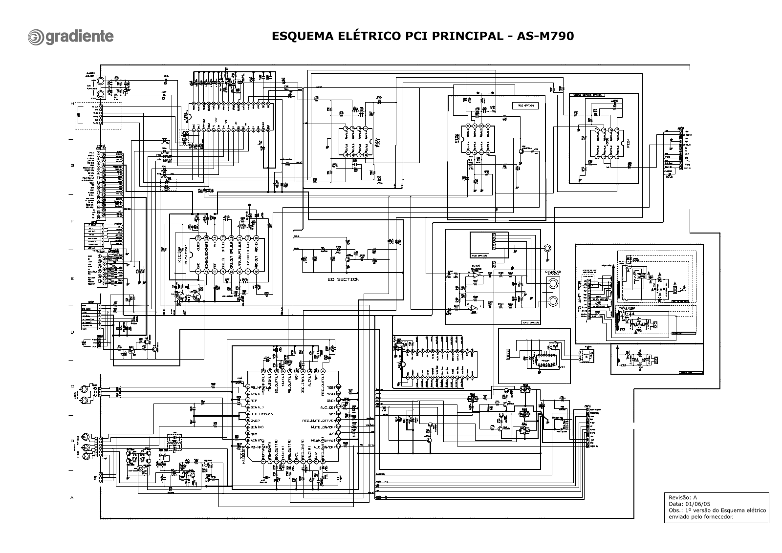 Gradiente AS-M790 Schematic